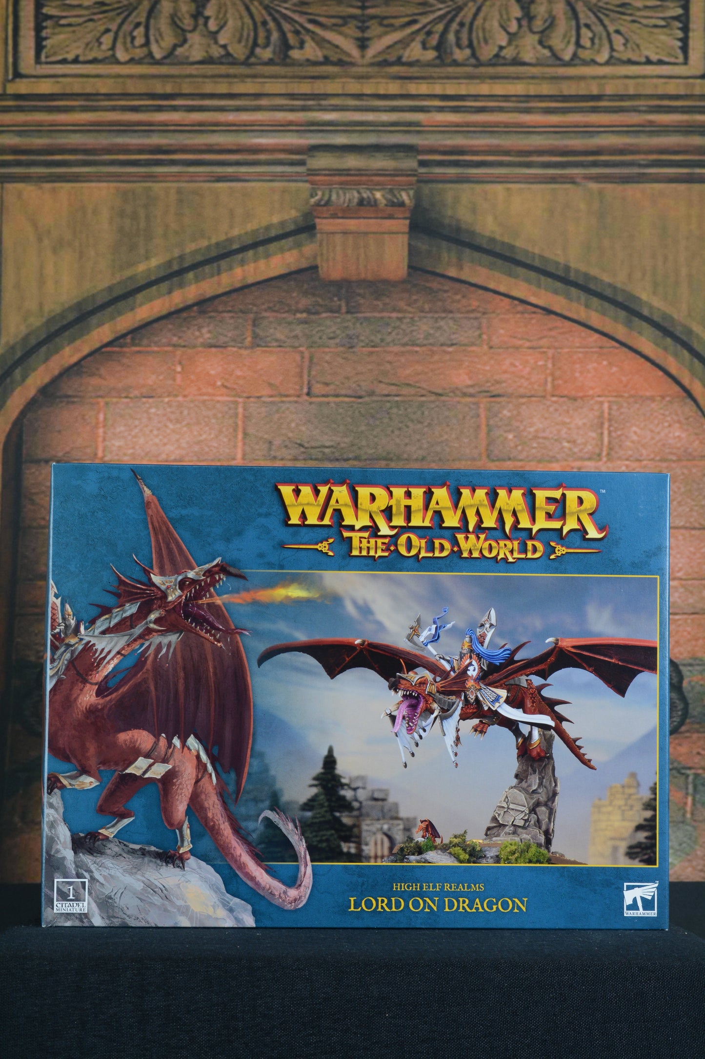 Warhammer The Old World: High Elf Realm: Lord on Dragon