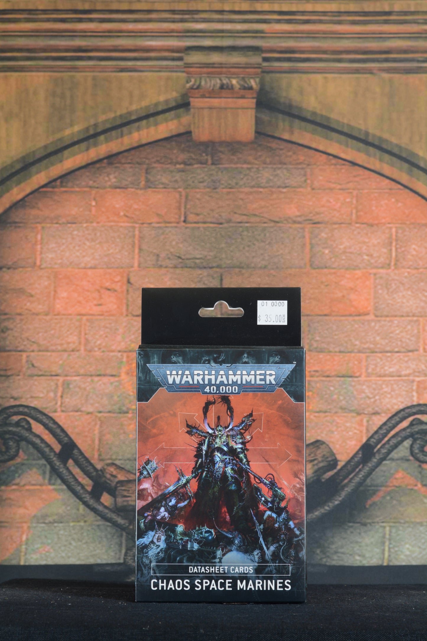 Warhammer 40k Chaos Space Marines Datasheet Cards