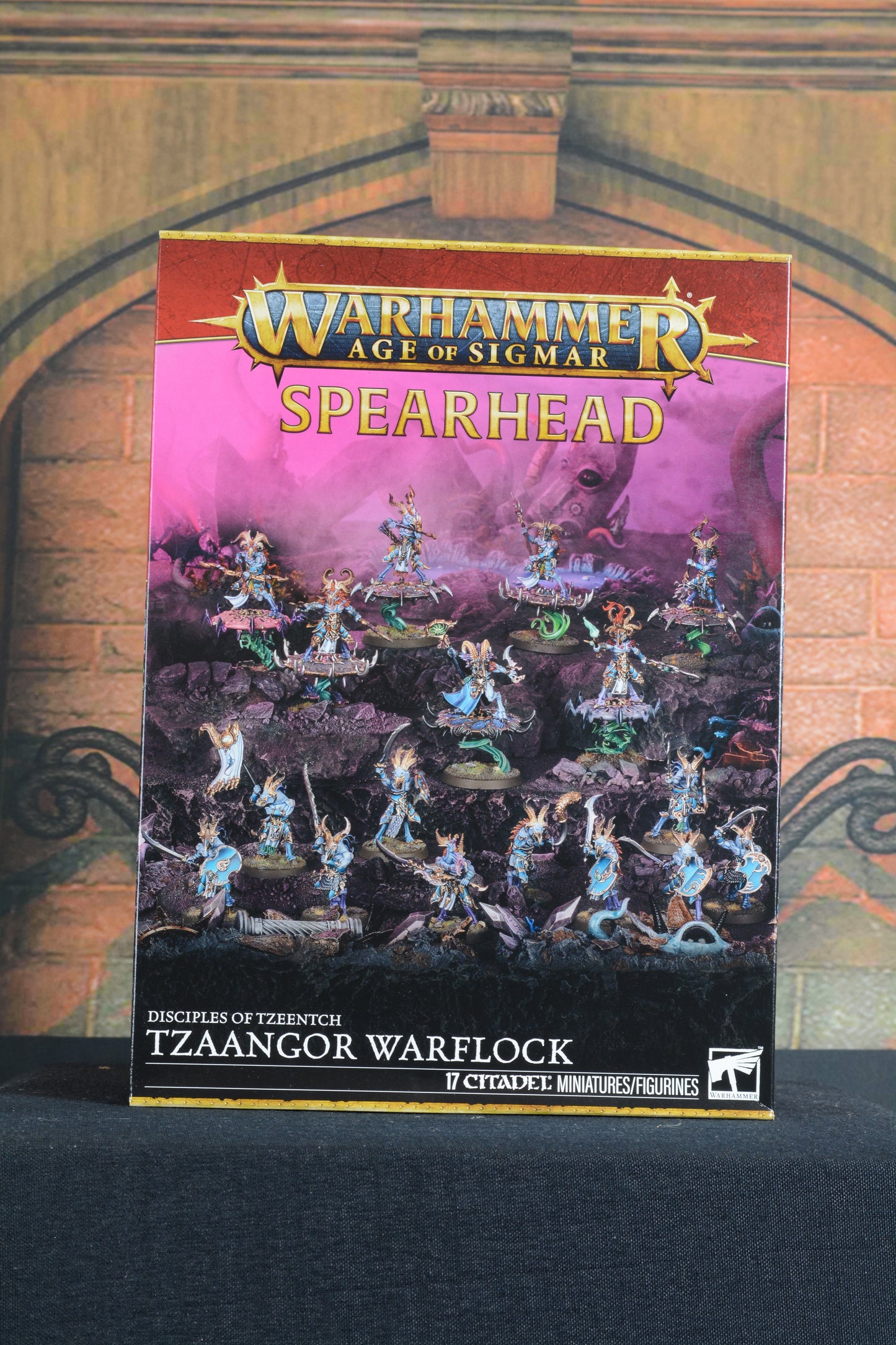 Warhammer AoS: Spearhead: Disciples of Tzeentch – Tzaangor Warflock
