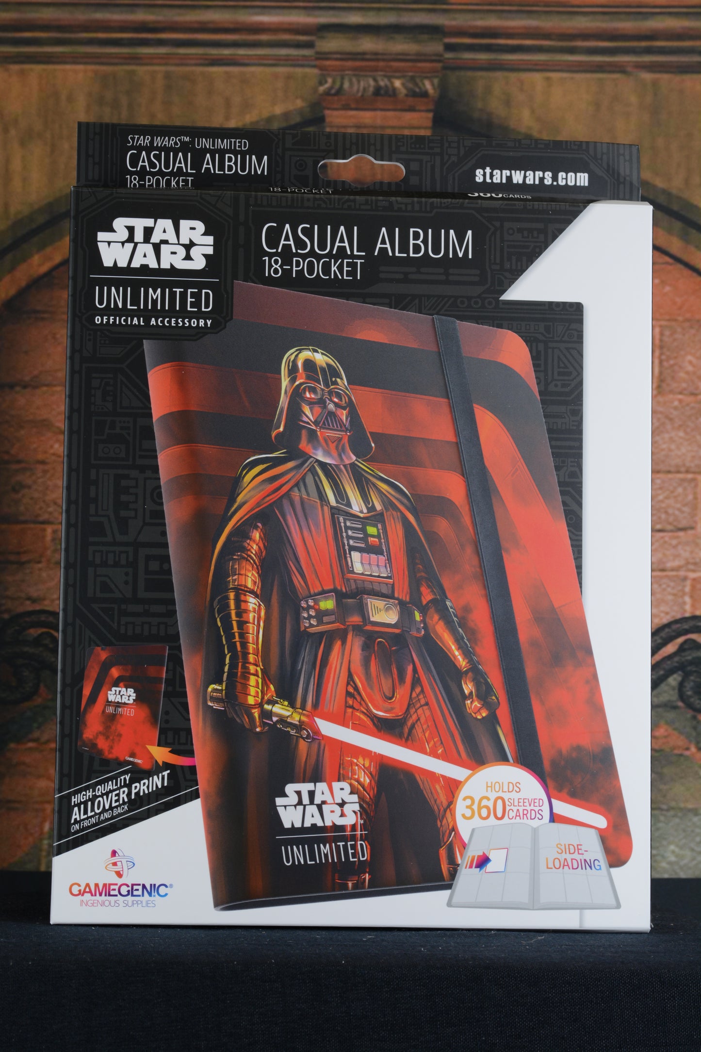 Star Wars Unlimited: Casual Album 18-Pocket: Darth Vader Unstoppable