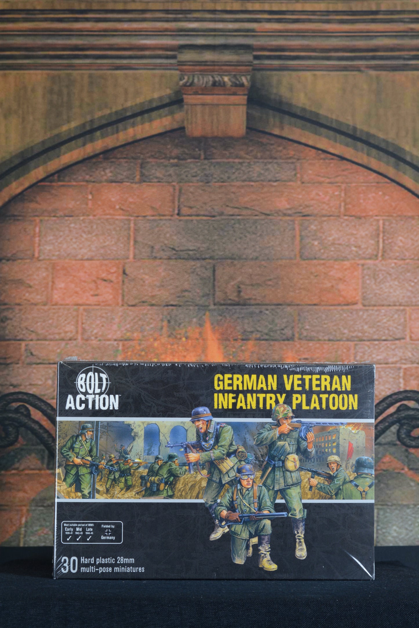 Bolt Action: German Veterans Infantry Platoon