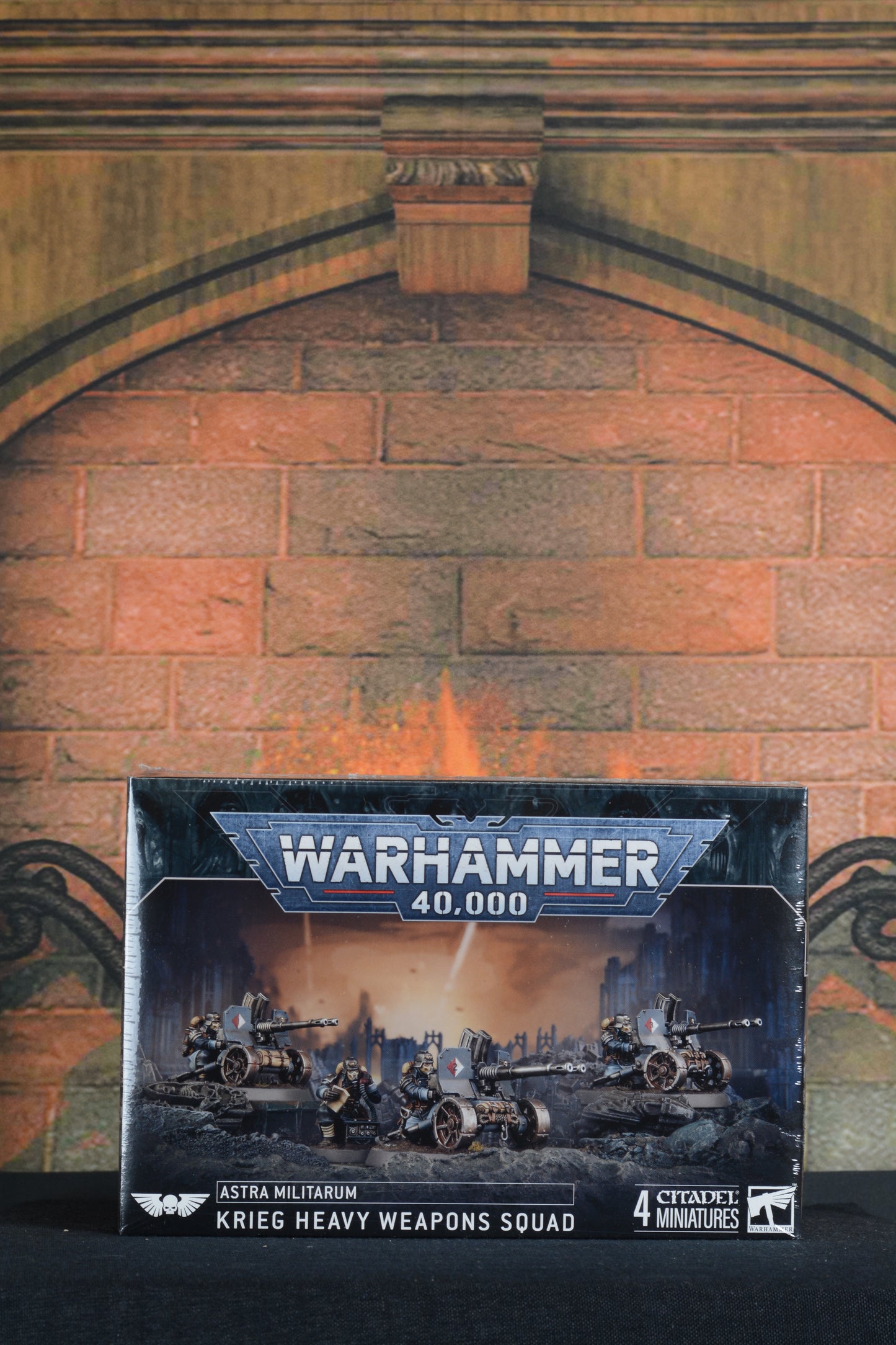 Warhammer 40k: Astra Militarum: Krieg Heavy Weapons Squad