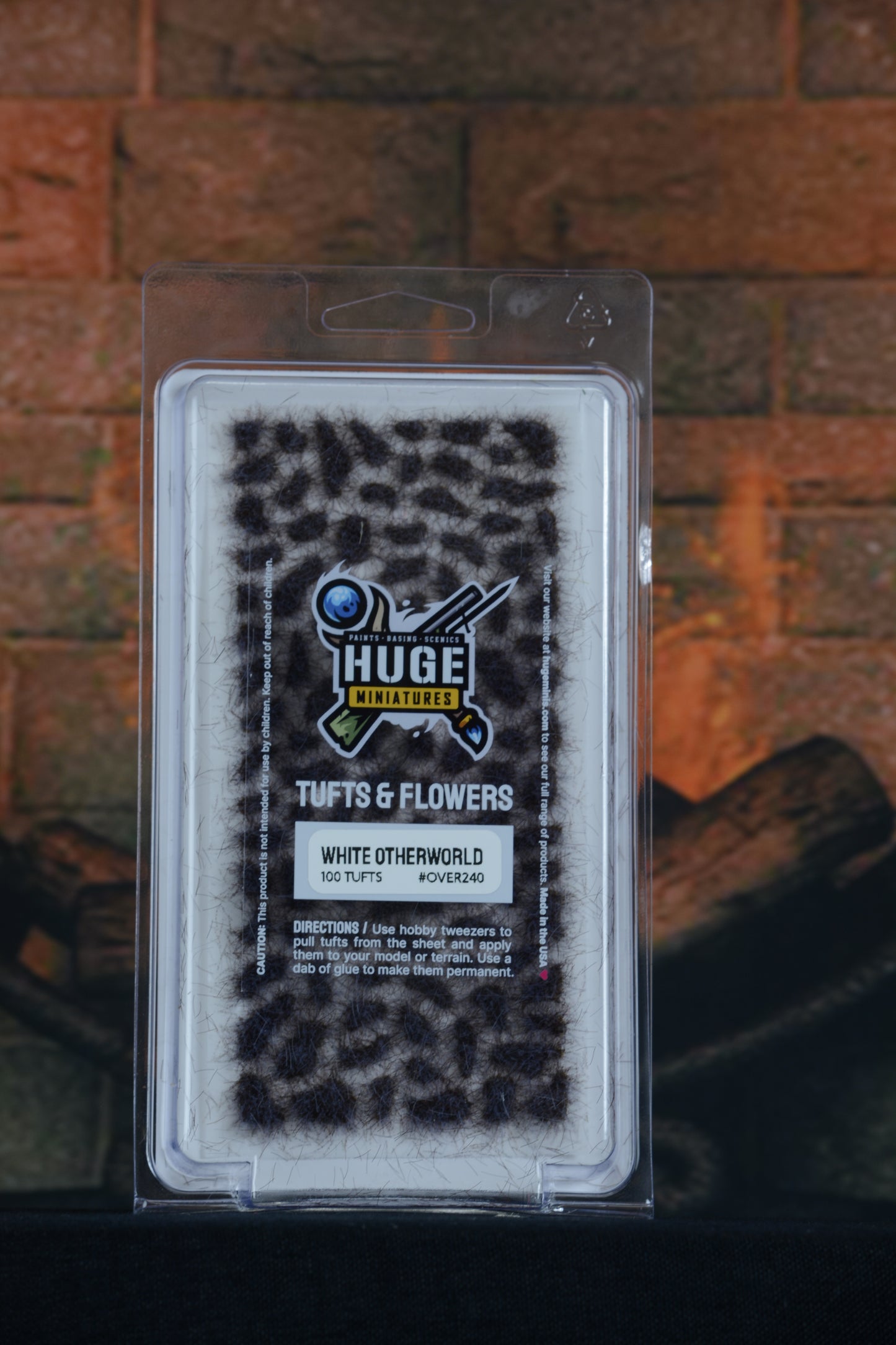 Huge Miniatures: Tufts & Flowers: White Otherworld