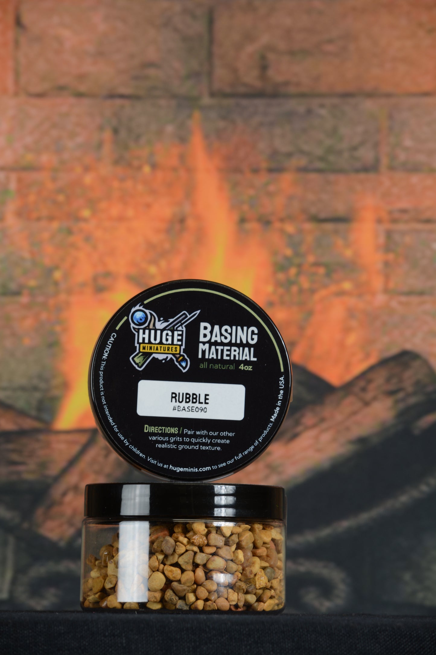 Huge Miniatures: Basing Material: Rubble