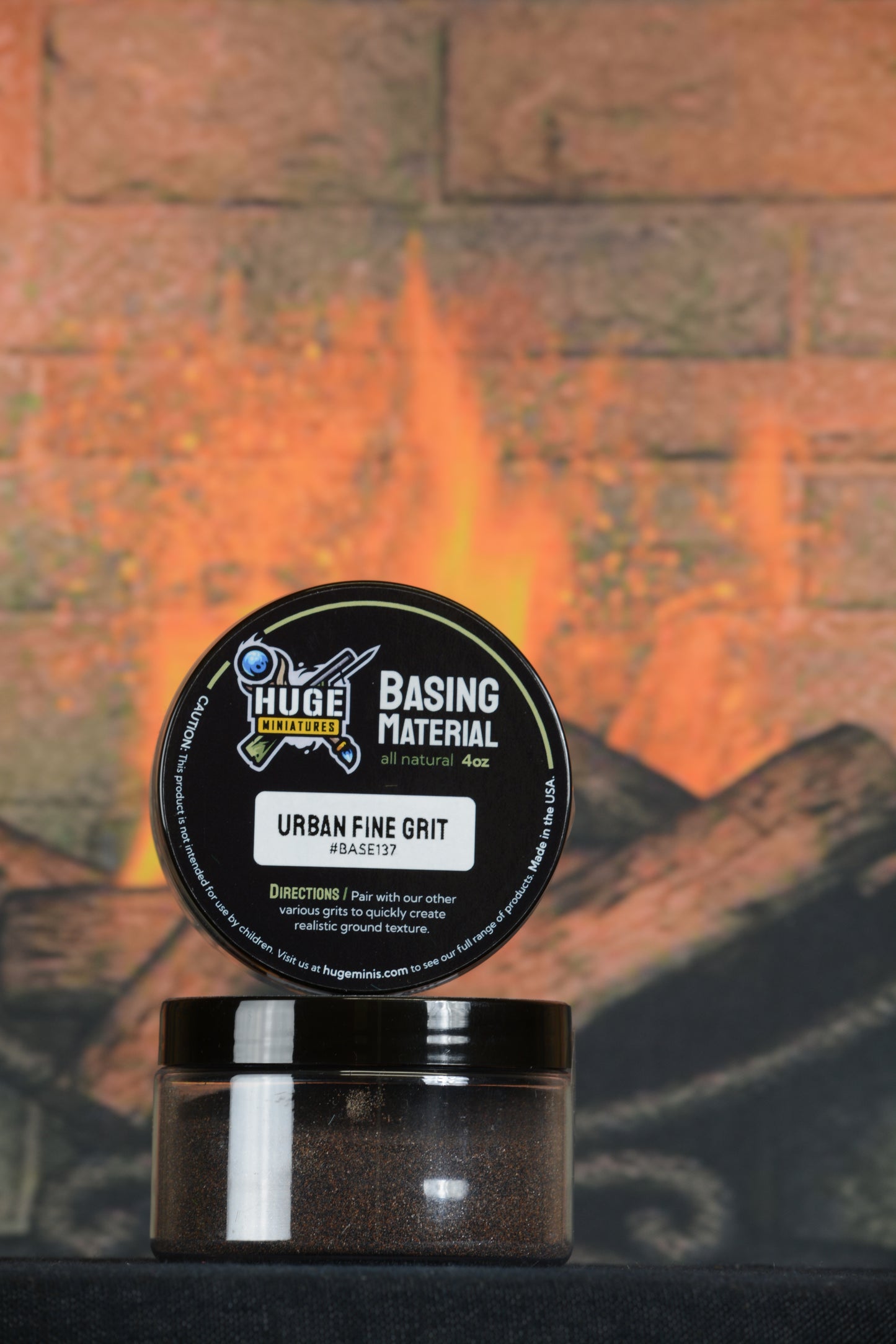 Huge Miniatures: Basing Material: Urban Fine Grit