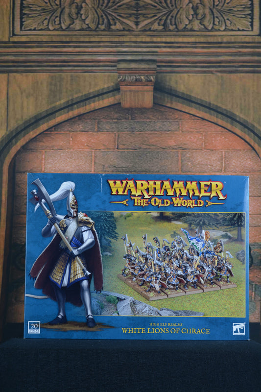 Warhammer The Old World: High Elf Realm: White Lions of Chrace
