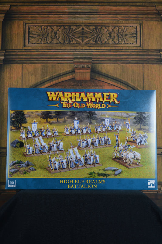 Warhammer The Old World: High Elf Realms Battalion