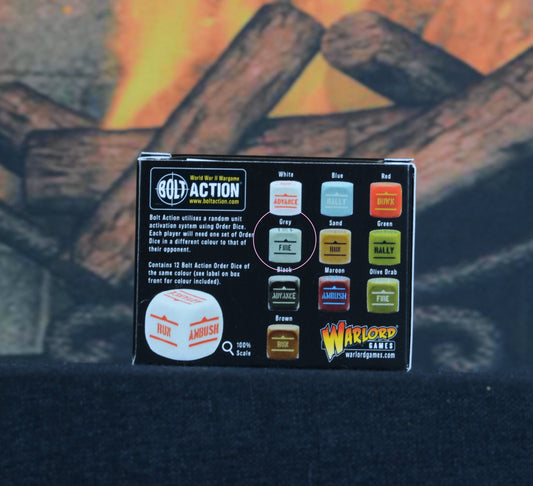 Bolt Action: Order Dice Pack - Blue