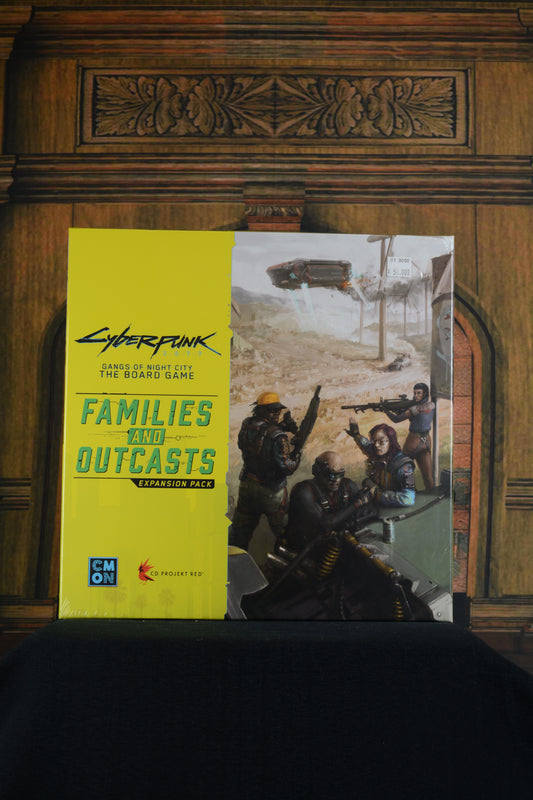 Cyberpunk 2077: Gangs of Night City: The Board Game: Families and Outcasts Expansion Pack