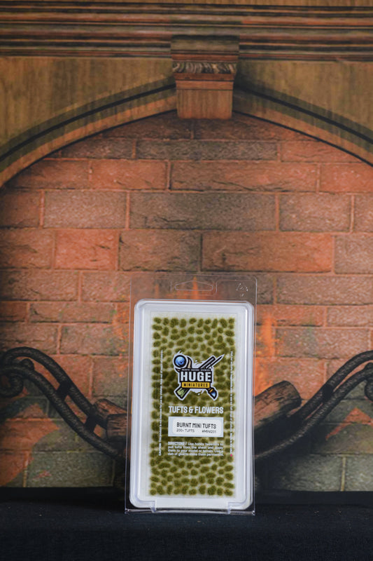 Huge Miniatures: Tufts & Flowers: Burnt Mini Tufts