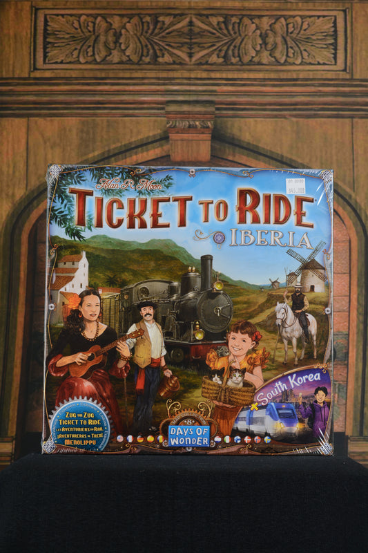 Ticket to Ride: Iberia + South Korea Expansion