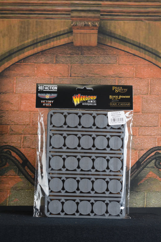 Bolt Action: 3 Frames of 25mm Bases