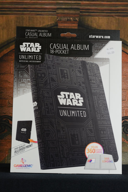 Star Wars Unlimited: Casual Album 18-Pocket: Unlimited Pattern