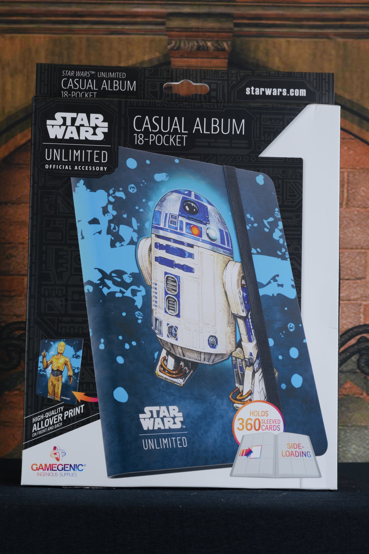Star Wars Unlimited: Casual Album 18-Pocket: C-3PO/R2-D2