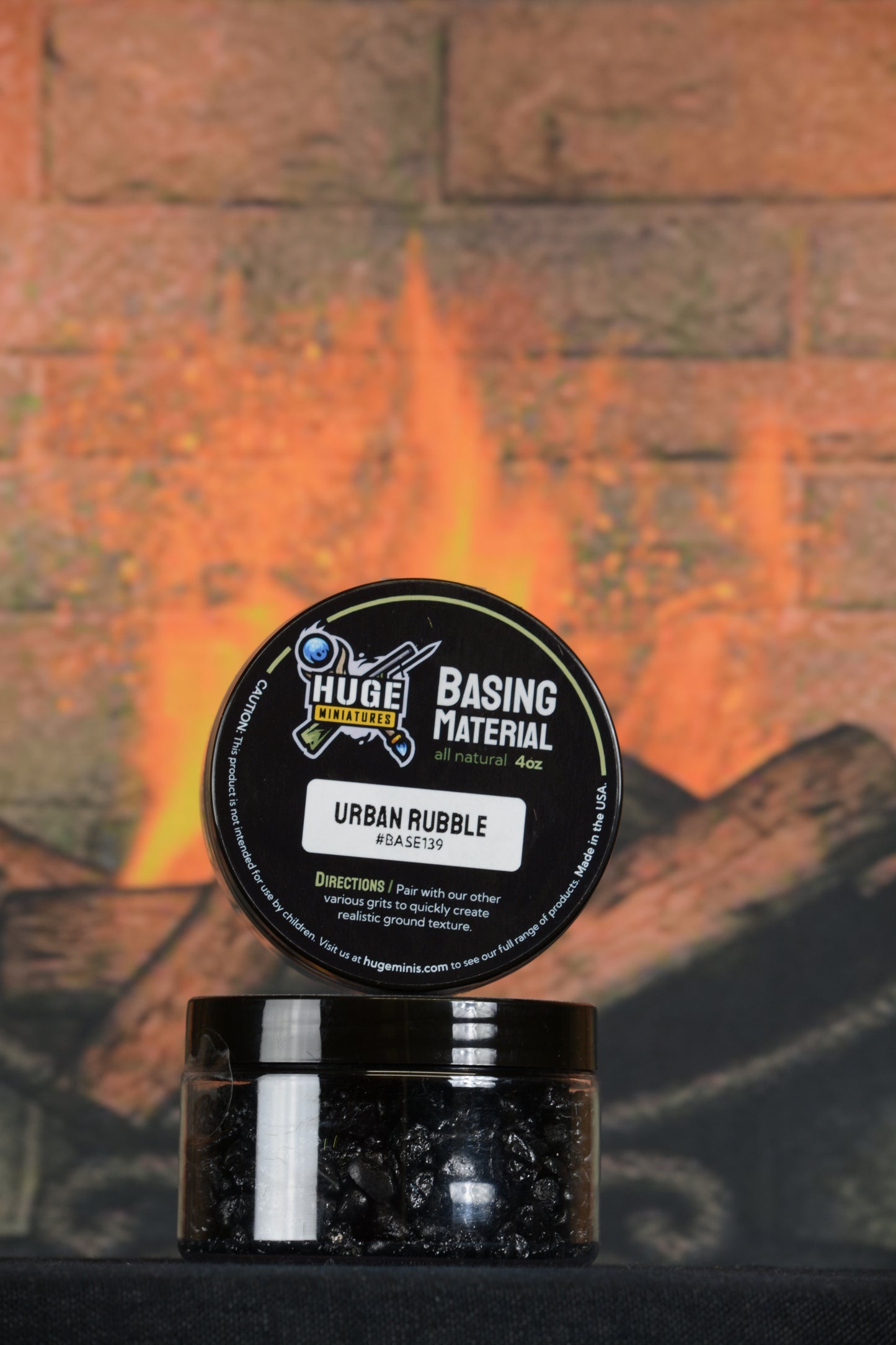 Huge Miniatures: Basing Material: Urban Rubble