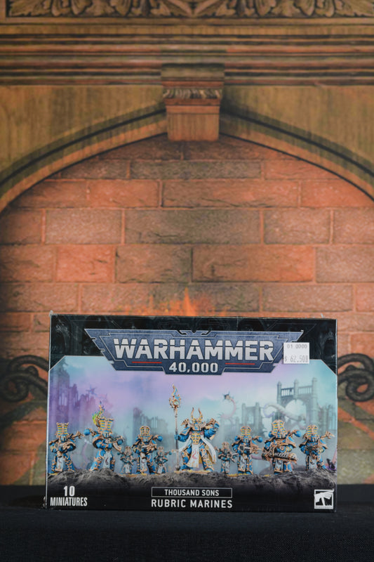 Warhammer 40k: Thousand Sons: Rubric Marines
