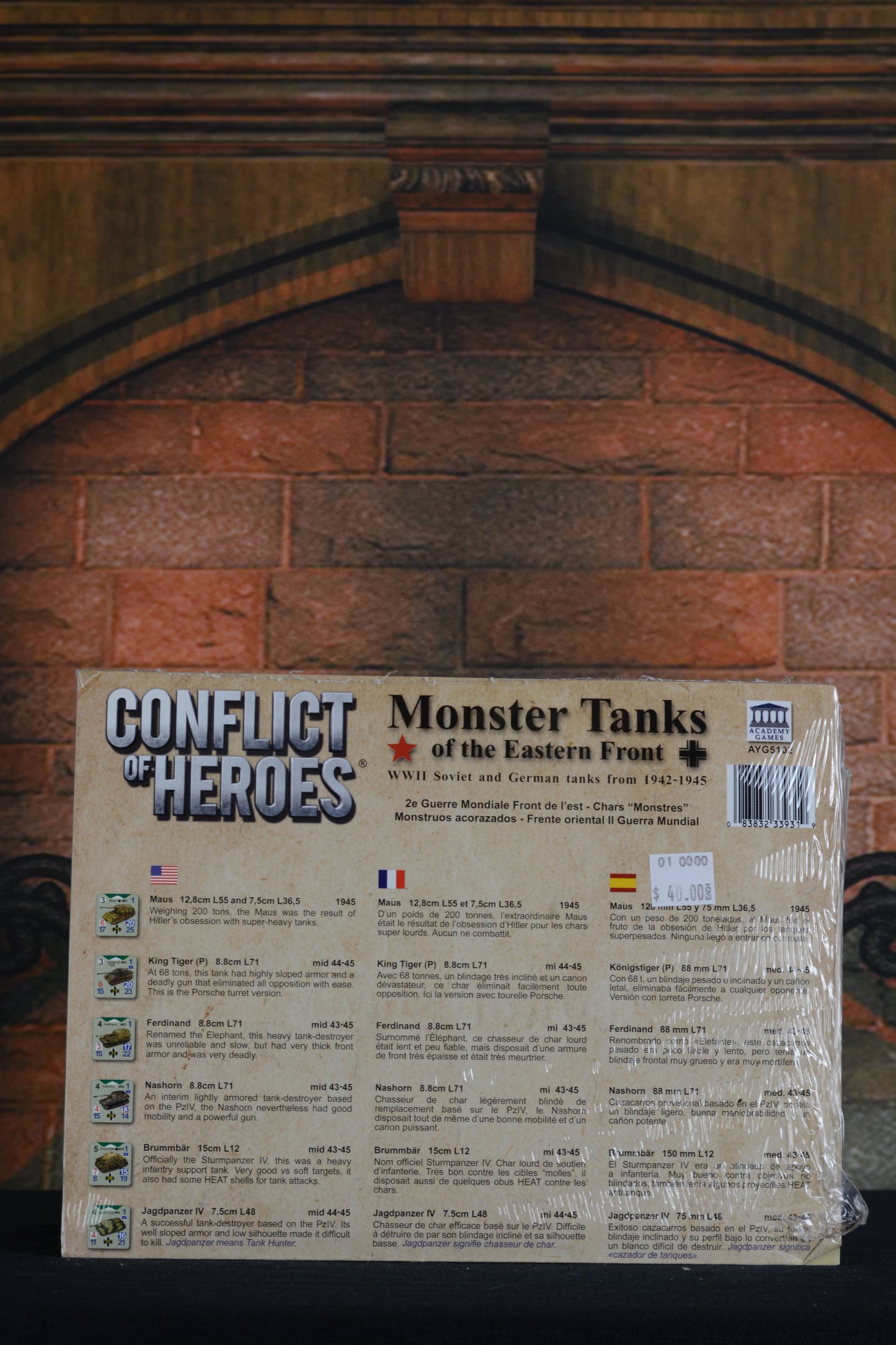 Conflict of Heroes: Monster Tanks of the Eastern Front